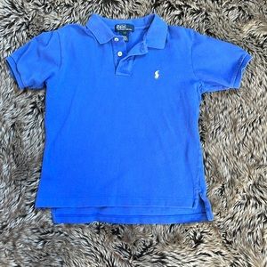Ralph Lauren blue polo shirt